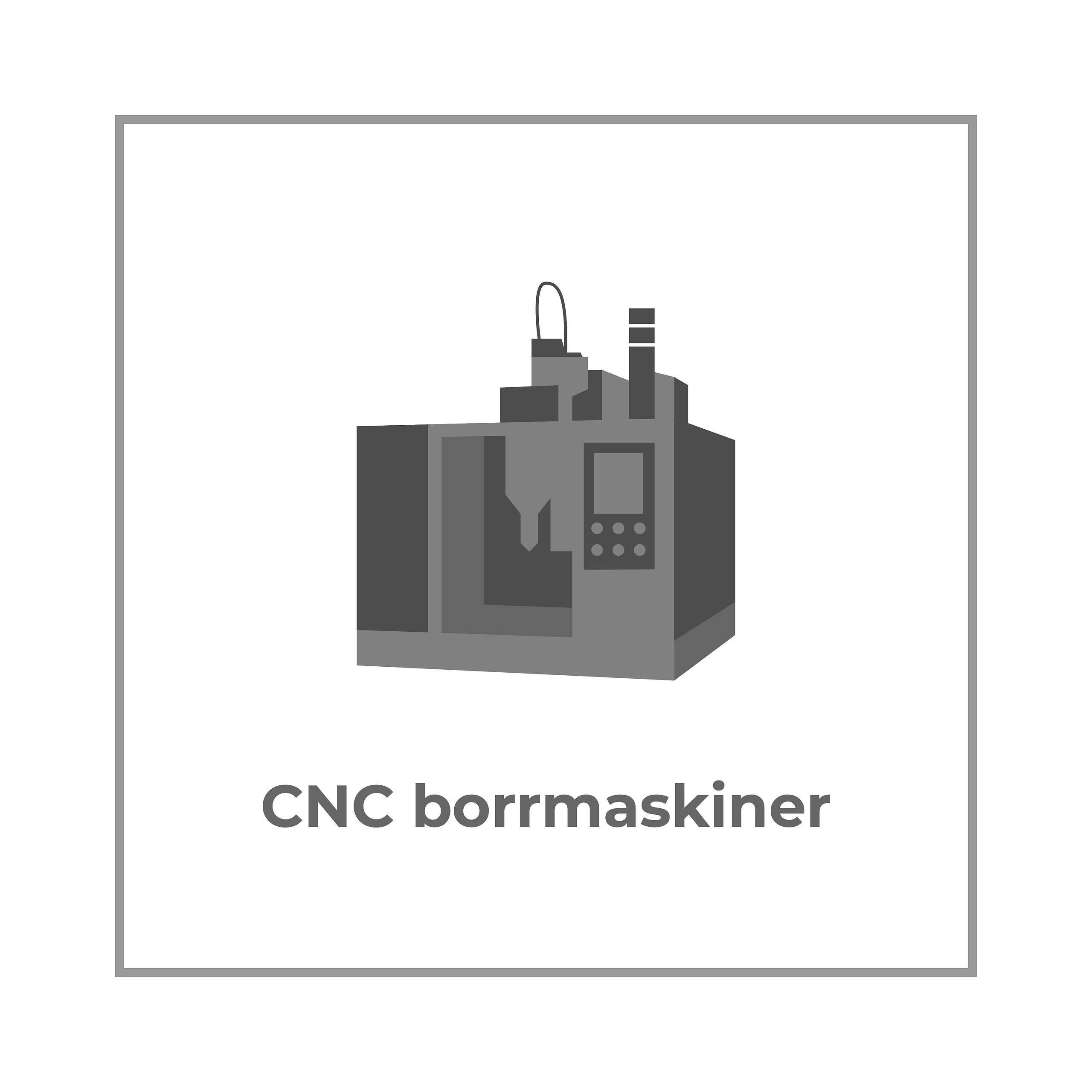 CNC borrmaskiner